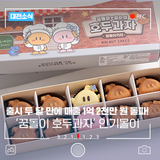 대전 '꿈돌이 호두과자' 출시 두 달 만에 매출 1억 2천만 원 돌파!
