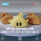 '꿈돌이 호두과자' 달달한 슈크림을 품다! 신제품 슈크림맛 출시