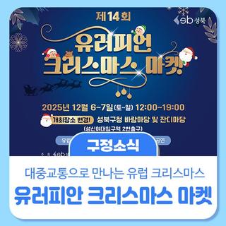 제14회 유러피안 크리스마스 마켓