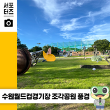 수원 월드컵 경기장 옆 조용한 힐링 공간, 조각공원 ☆