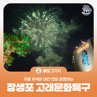 [블로그 기자] 주말 저녁은 야간 연장 운영하는 장생포 고래문화특구로!