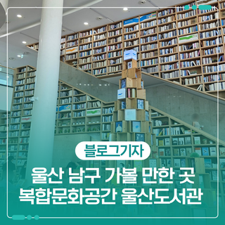 울산 남구 가볼 만한 곳 복합문화공간 울산도서관