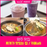 양주맛집 회정동 찌개가 맛있는집 / 덕정 카페 올리 alli