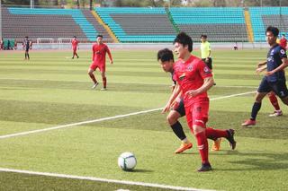 여주종합운동장에서 펼쳐진 여주FC와 평택시티즌FC의 K4리그 7라운드 경기