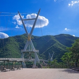 경북 영천 여름 가볼만한곳 보현산댐 출렁다리 풍경