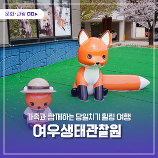가족과 함께하는 당일치기 힐링 여행, 여우 생태관찰원에서 만나는 토종여우 이야기