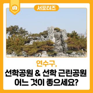 한 공원 두 이름, 구민 여러분! 선학공원 & 선학 근린공원 어느 것이 좋으세요?
