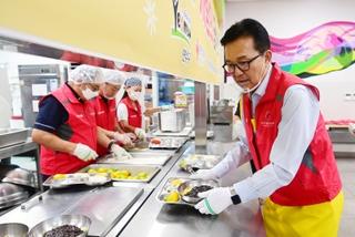 사랑의 음식 나눔 DAY, 따뜻한 한 끼로 전한 희망