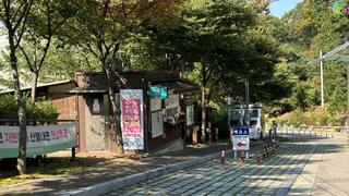 가을의 아름다운 풍경 바라산 자연휴양림