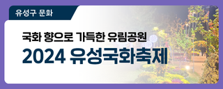 대전 유성구 축제, 국화 향으로 가득한 유림공원 '2024 유성국화축제'