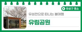 대전 유성구 명소, 유성천으로 떠나는 봄여행 '유림공원'