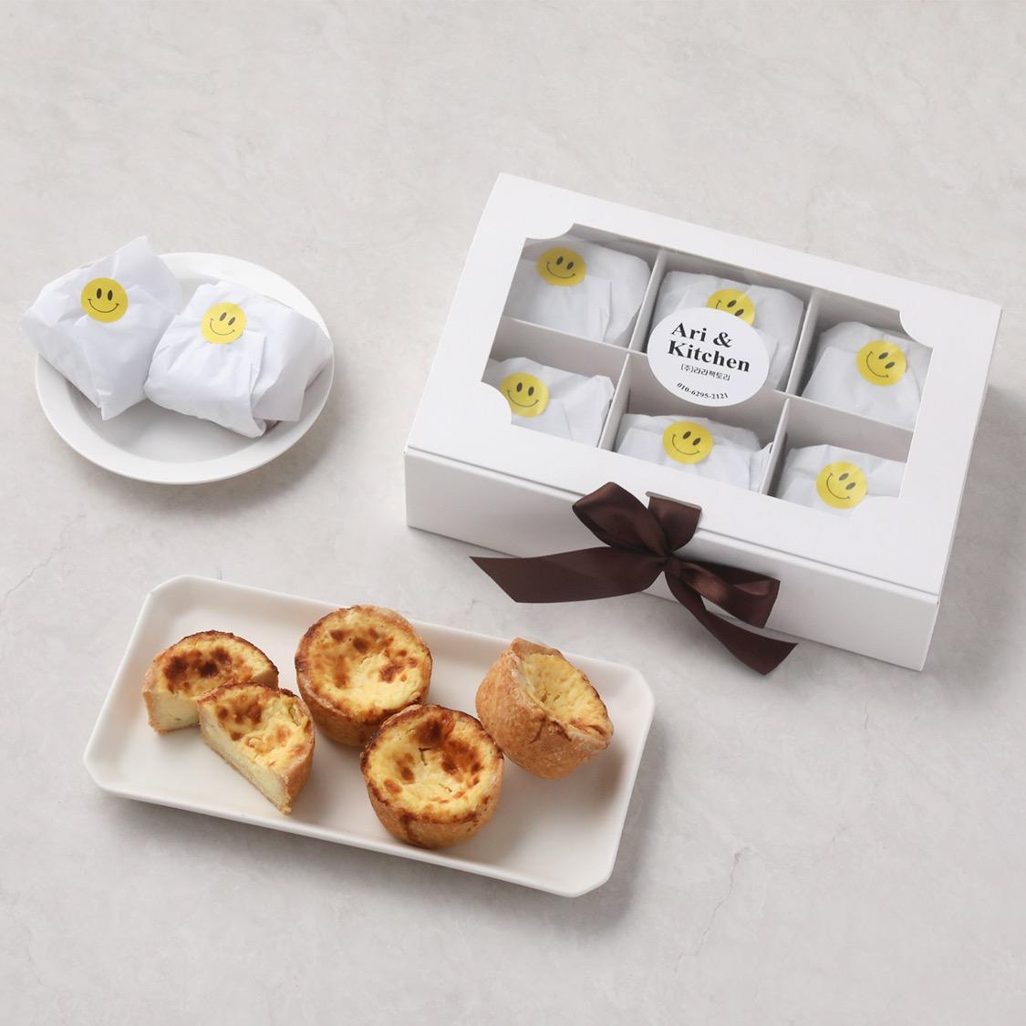 아리앤키친 수제 에그타르트 (6개입)