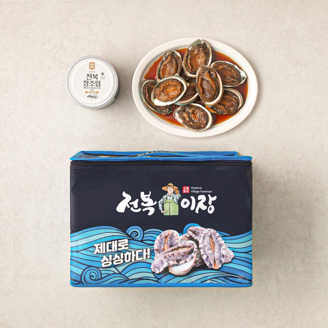 100% 발효간장 전복장 900g (순한맛/매운맛 택1)