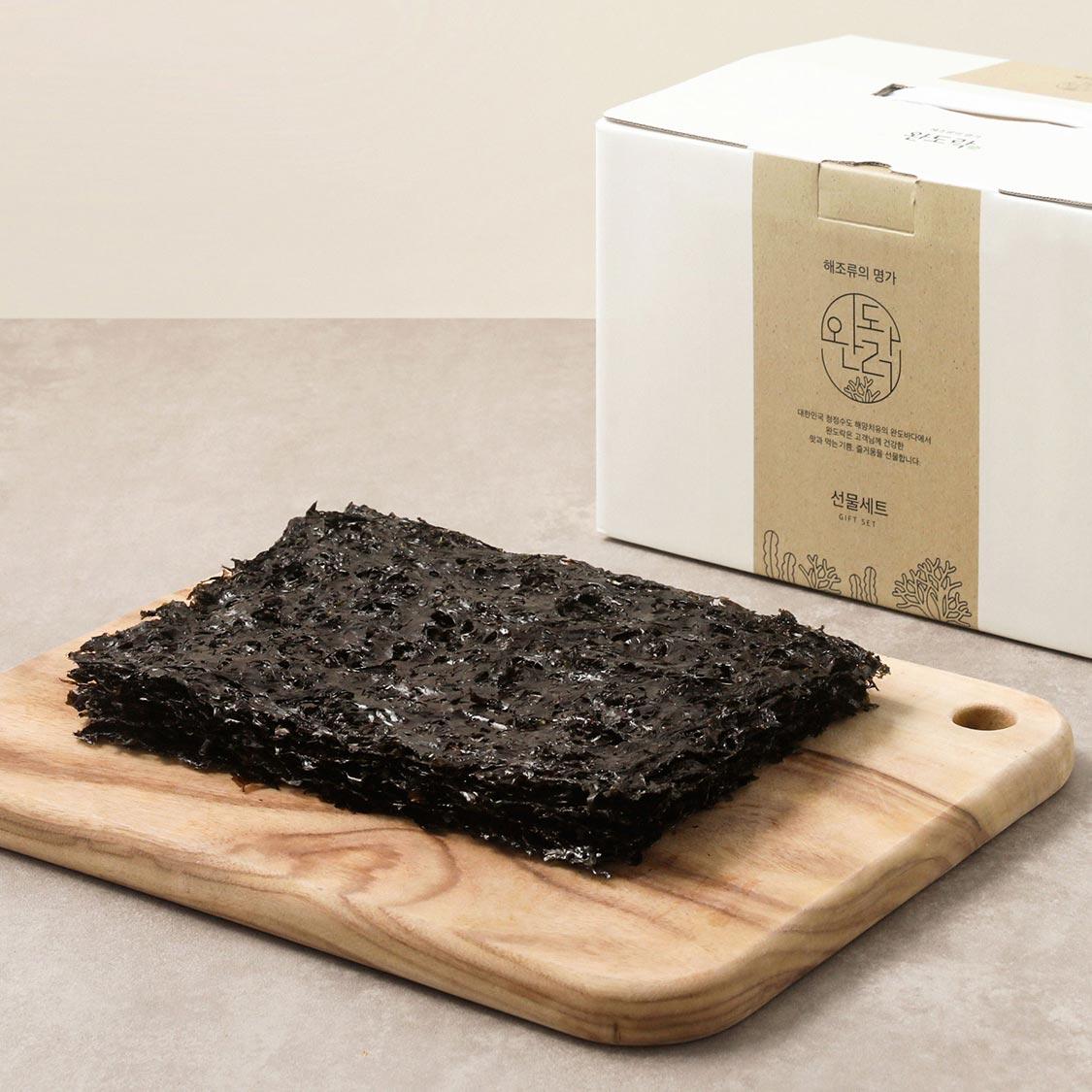 완도락 2025년  햇곱창김 100장