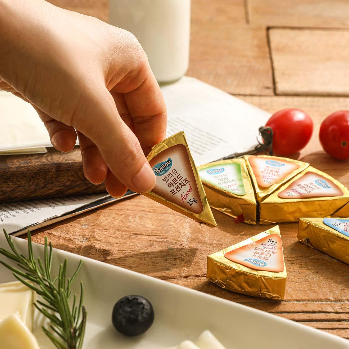 임실치즈농협 3호 선물세트 (포션&슬라이스 치즈 8개)