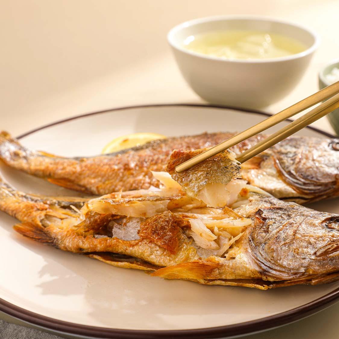 찐보리굴비 2미(28cm내외) + 가정용굴비 6미(70g)