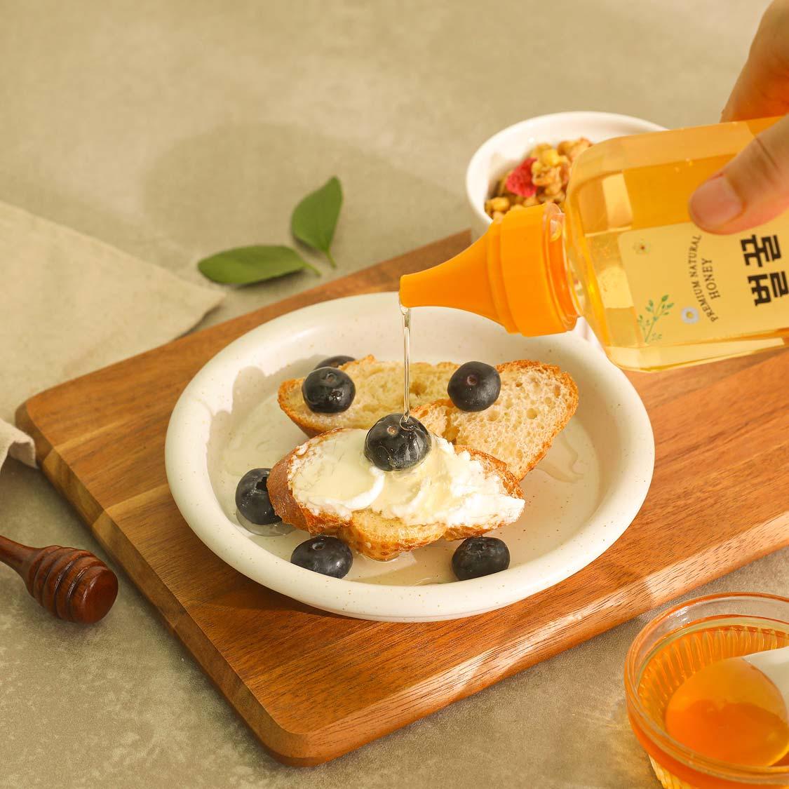 천연 토종꿀 선물세트 (아카시아꿀500g+밤꽃꿀500g)