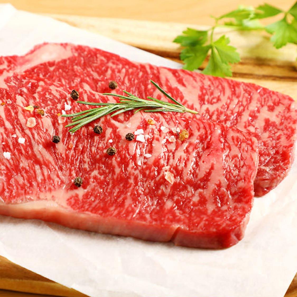 영암매력한우 1등급 이상 한우채끝 220g