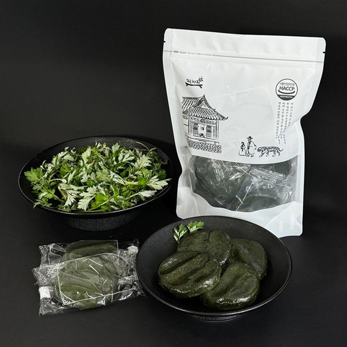 해풍쑥 쑥개떡 36개입 (2kg)