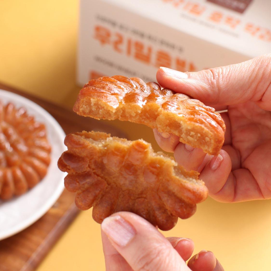 아카시아벌꿀 호박찹쌀 약과+고구마 약과 (1kg+1kg)