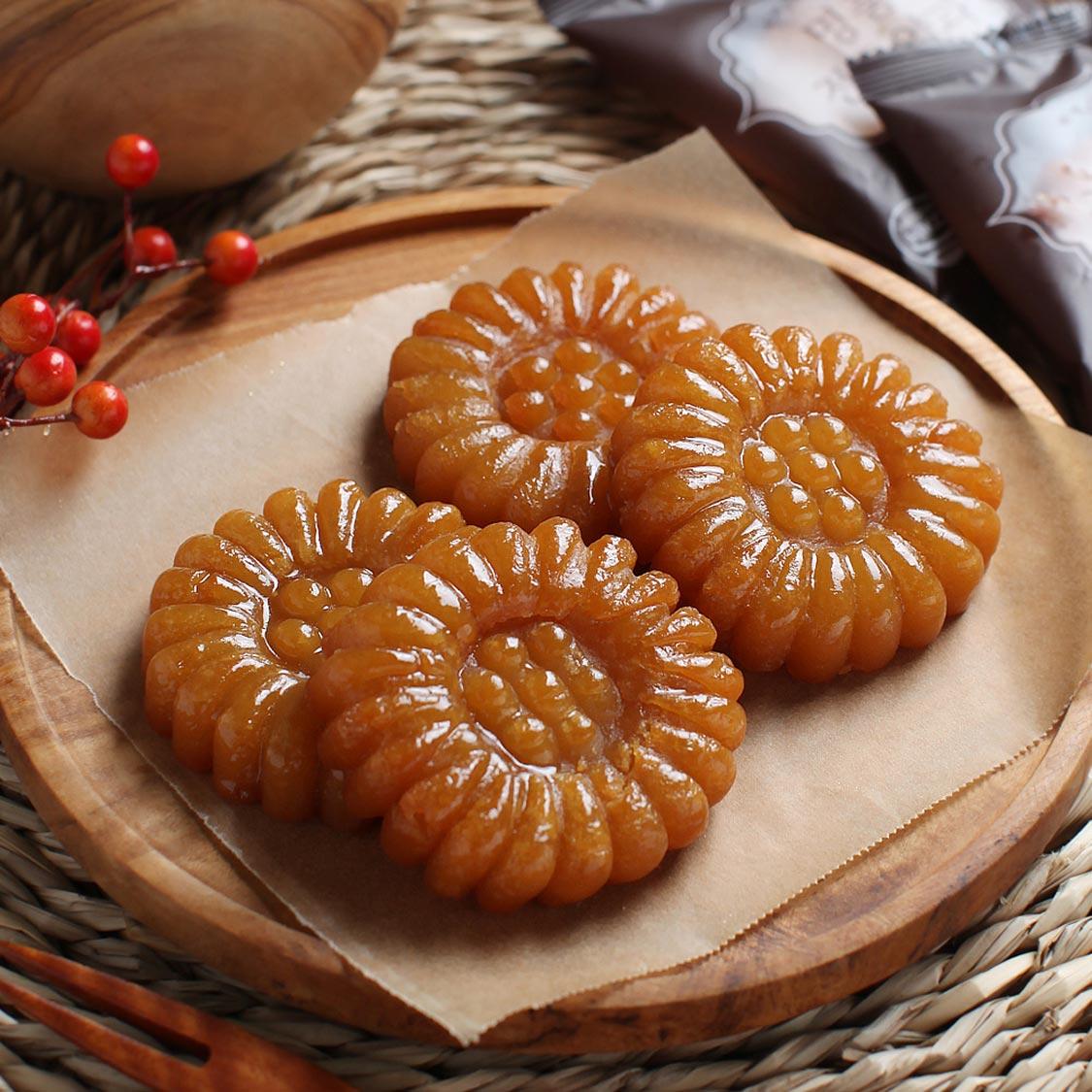 아카시아벌꿀 호박찹쌀 약과+고구마 약과 (1kg+1kg)