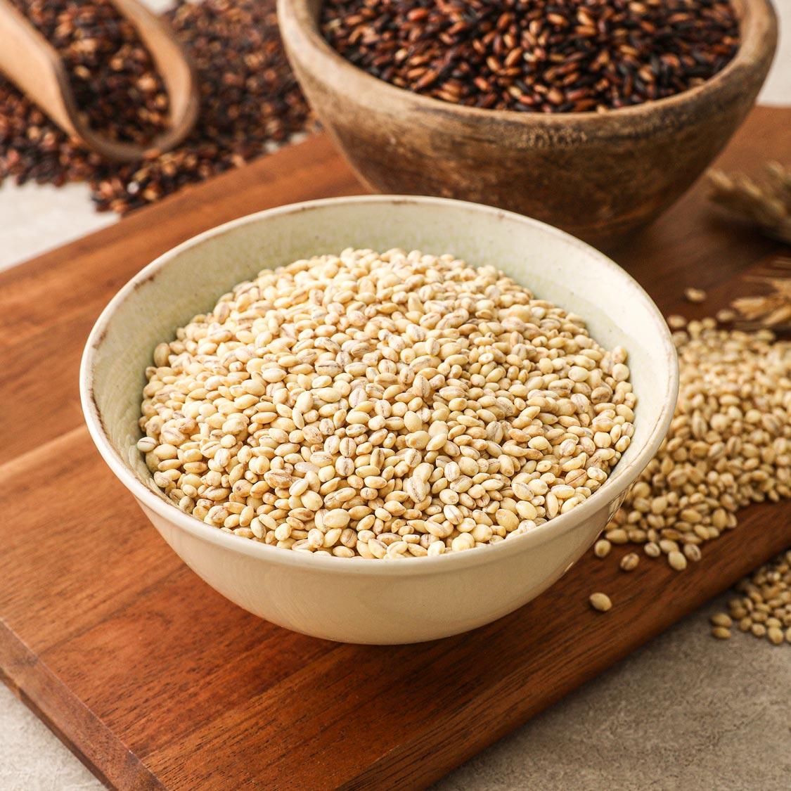 저탄소 유기농쌀 어울림 세트(하이아미 4kg+찰흑미 1kg+보리쌀 1kg)