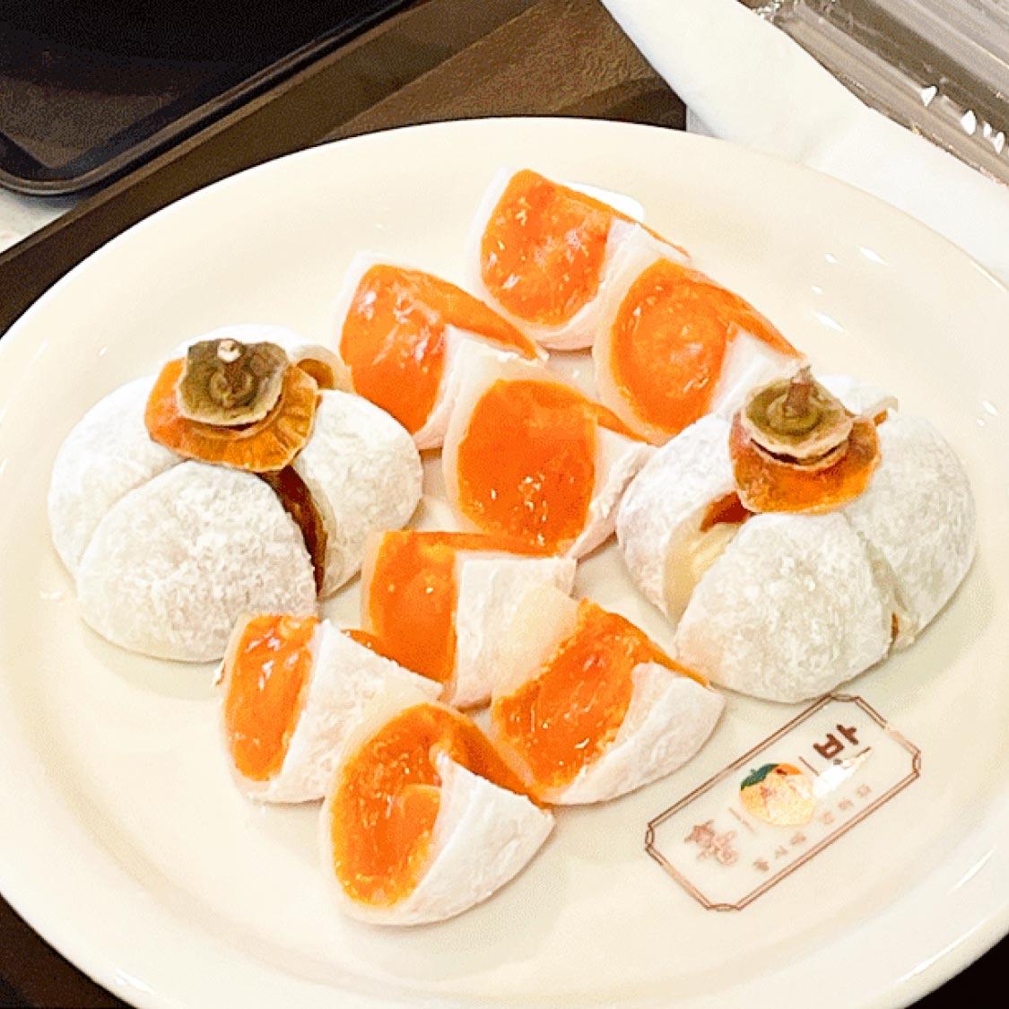 홍시반 수제모찌 선물세트(홍시모찌 3구+곶감모찌 3구+반건시 6구)