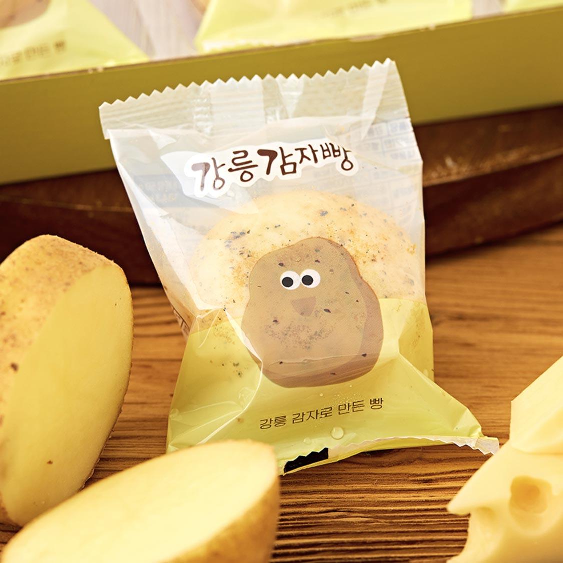 오리지널 영양 간식 강릉 감자빵 18개입