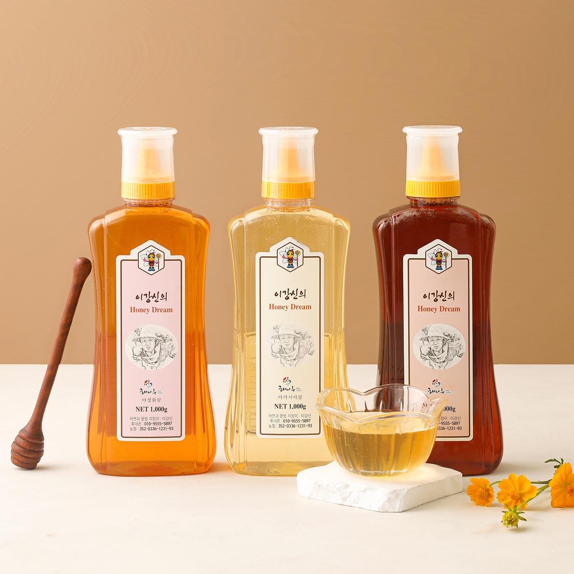 이강신의 허니드림 천연꿀 1kg