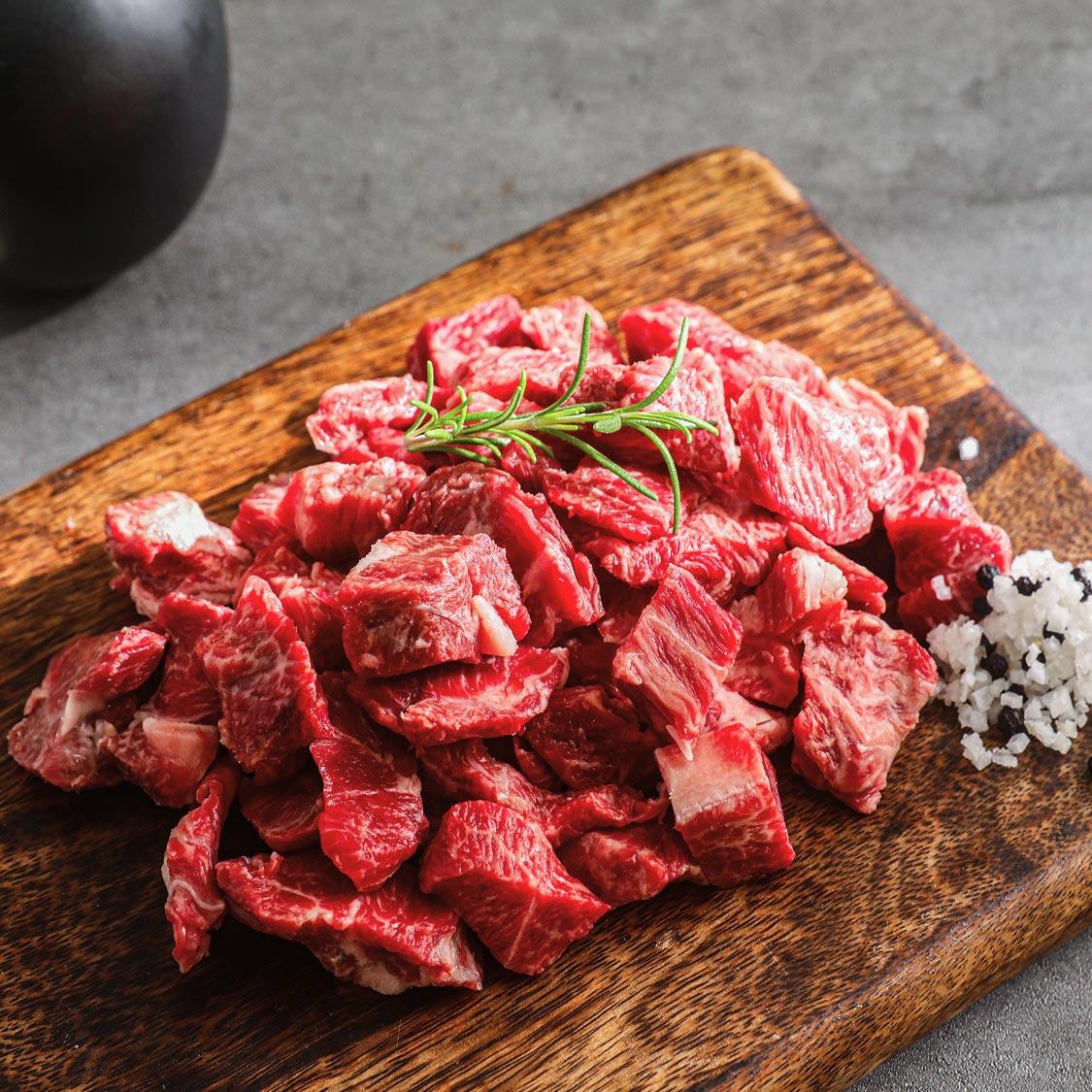 한우1+이상 국거리/불고기세트 600g