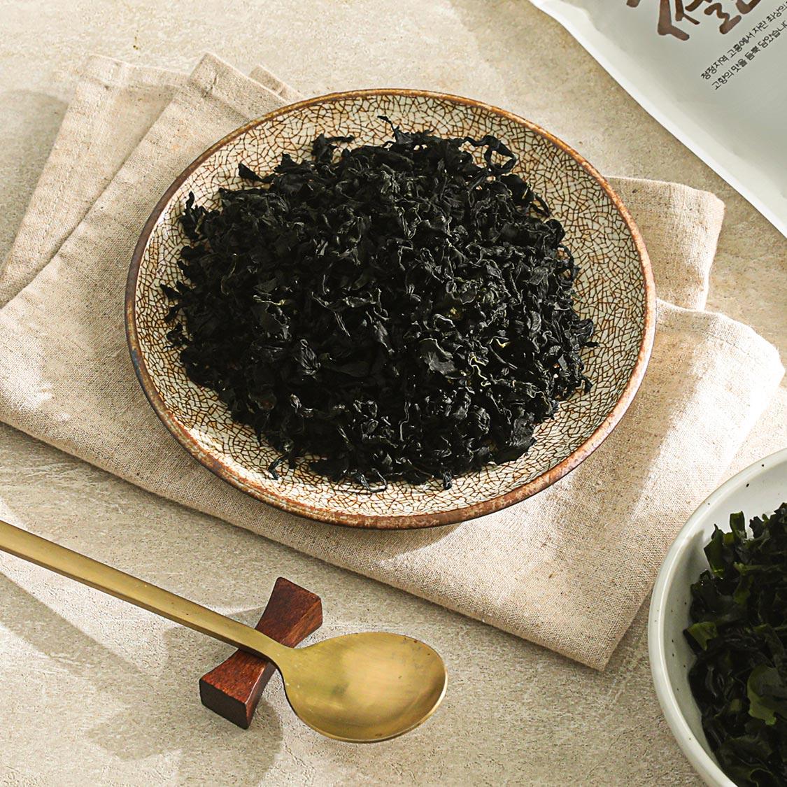 고흥군수협 마른썰은미역 (80g-1봉 × 10) 자른미역/건미역/봉지미역