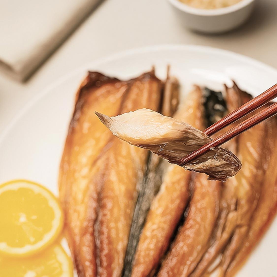 명인이 만든 한마리 찐고등어 200g~250g × 7미