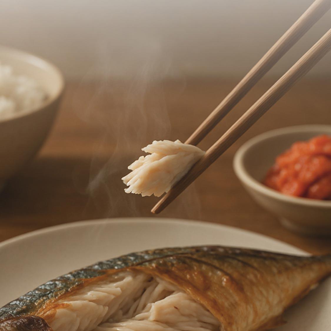 명인이 만든 한마리 찐고등어 200g~250g × 7미