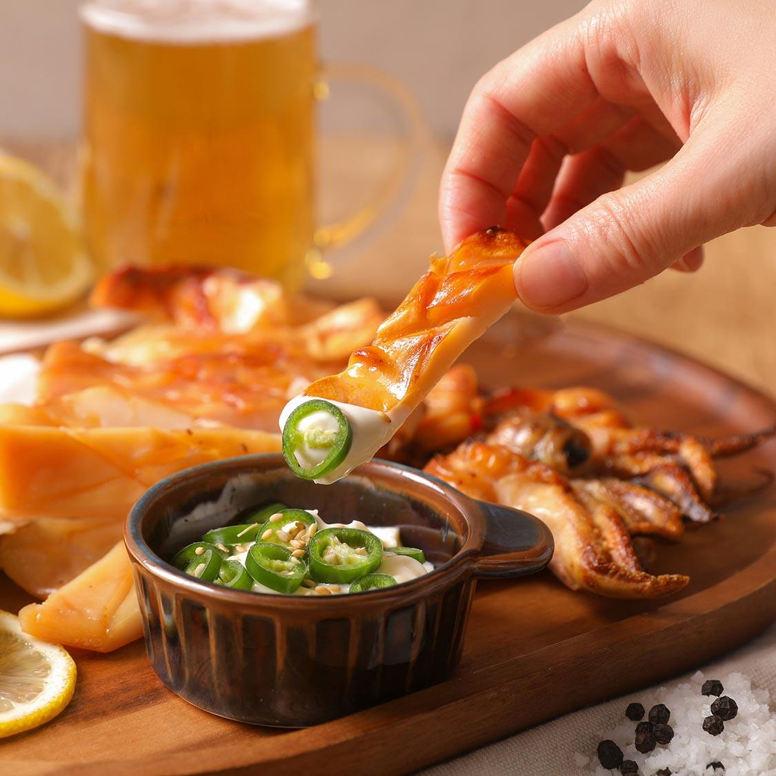 고흥 숯불 갑오징어 구이 450g 내외