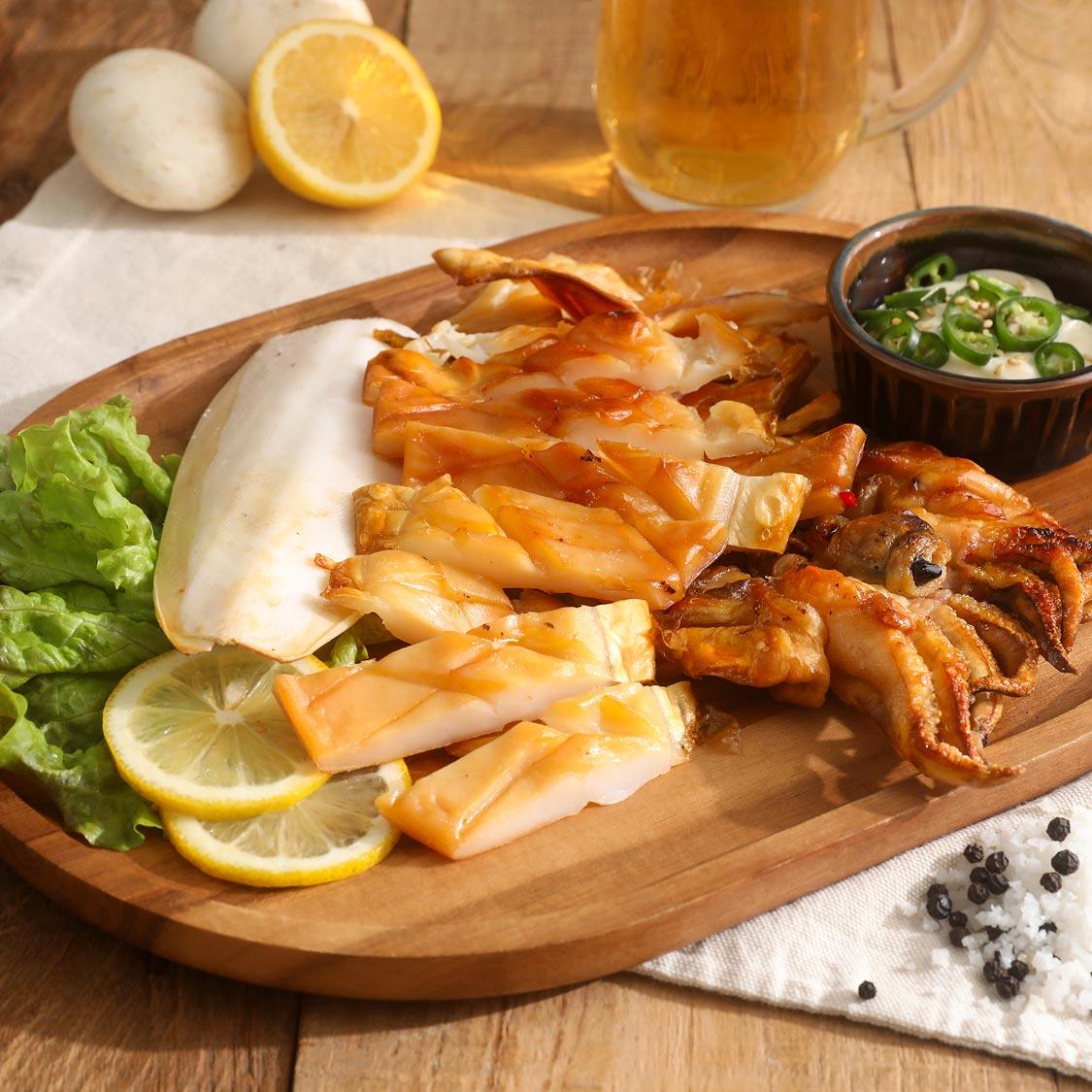 고흥 숯불 갑오징어 구이 450g 내외