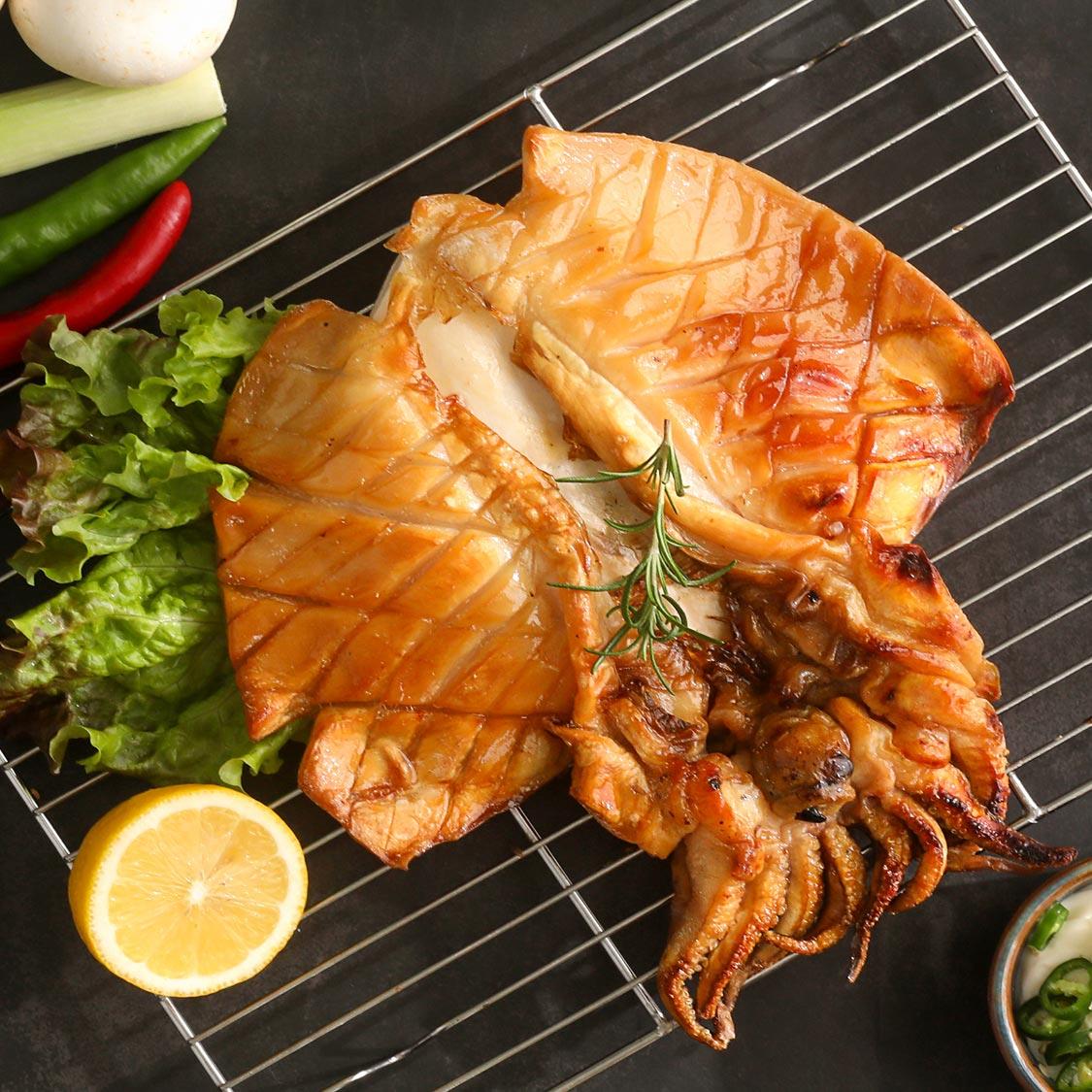 고흥 숯불 갑오징어 구이 450g 내외