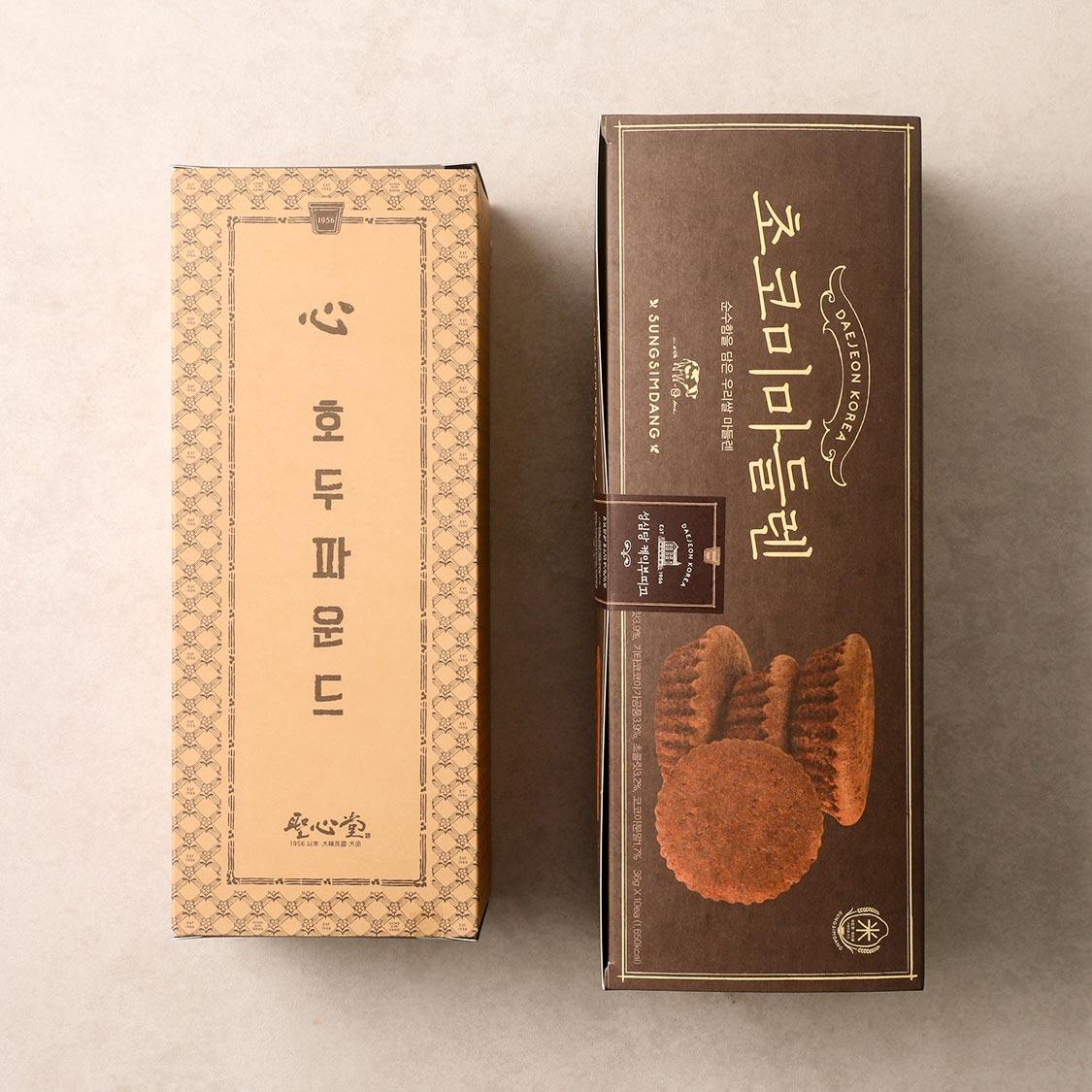 [사전예약-2/19이후 순차출고] 성심당 초코마들파운드 세트