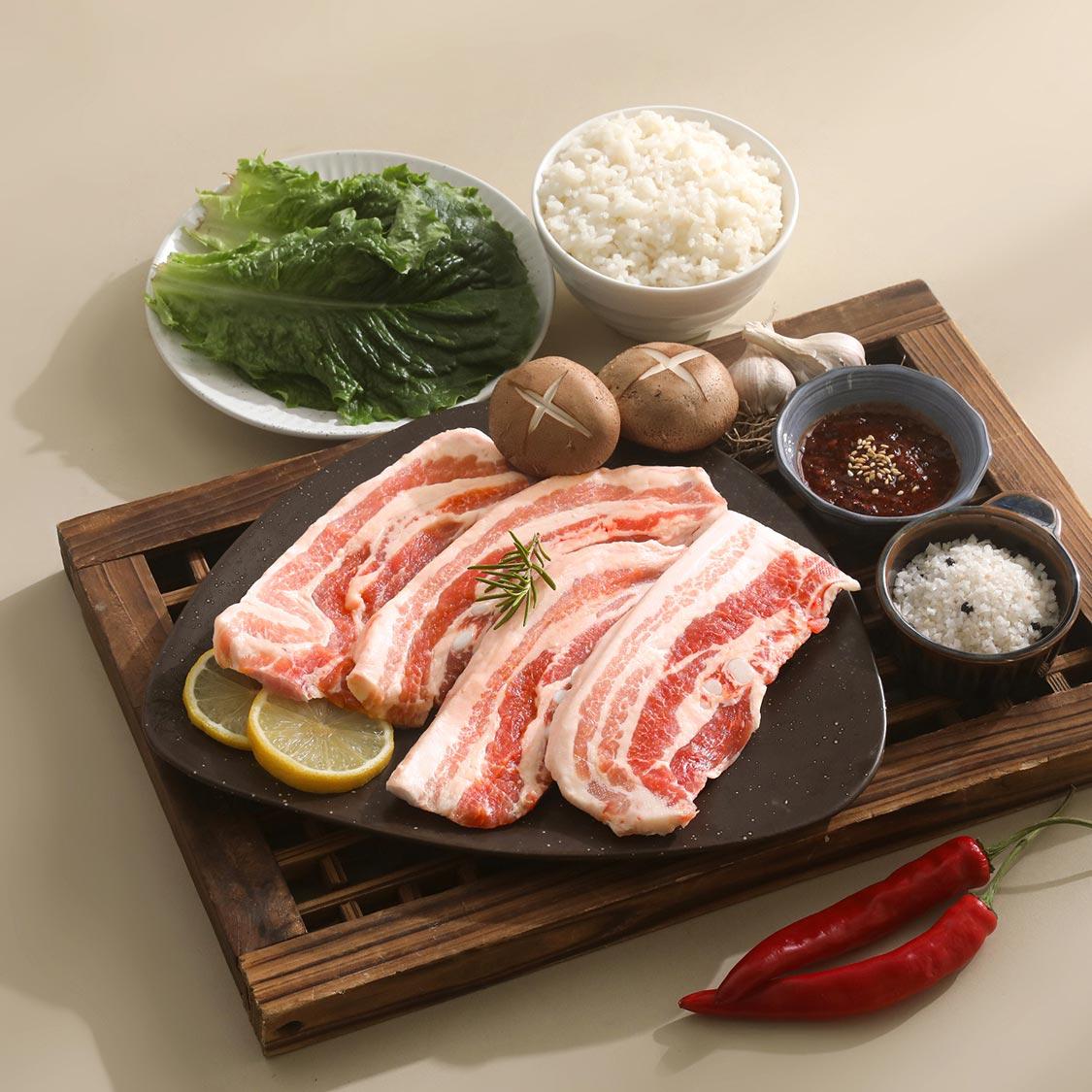 [EVENT - 3월 6일까지] 한돈 냉장 삼겹살 1.2kg+300g 추가증정