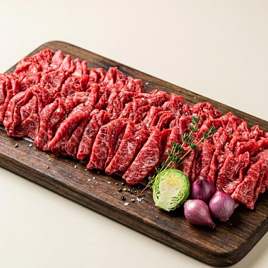 산지한우 불고기300g+국거리300g