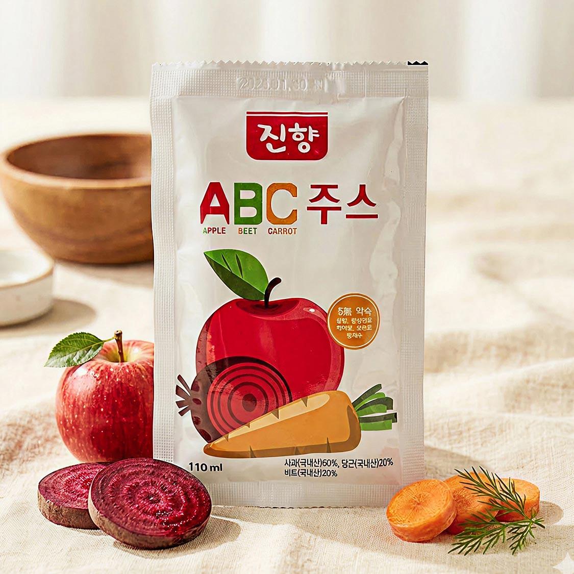 첨가물 Zero 진향ABC주스 110ml × 30포