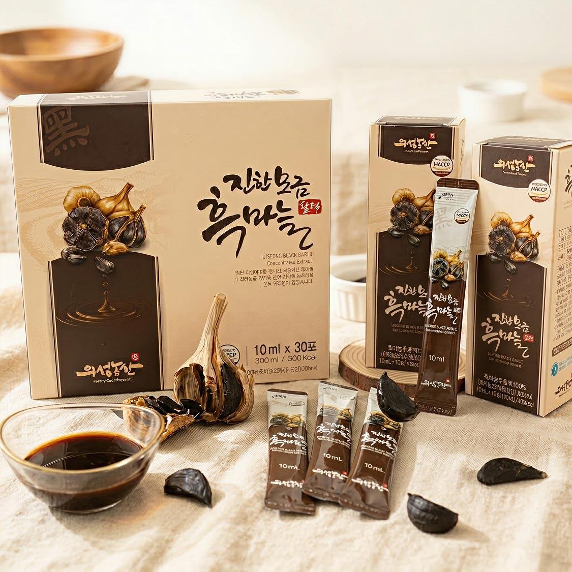 의성농산 진한모금 흑마늘 농축 스틱 (10ml × 30스틱)