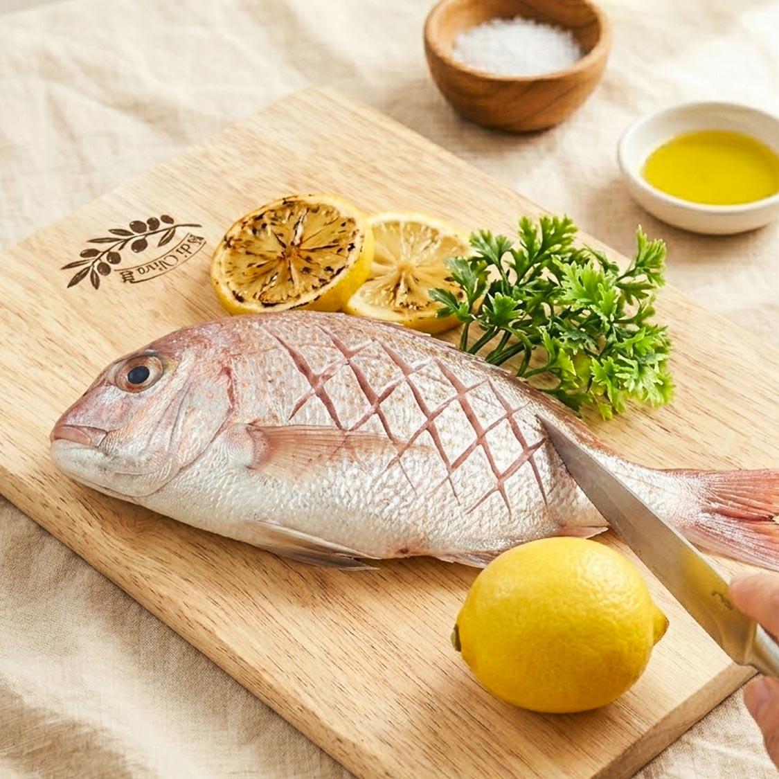 손질 참돔 400g × 3미