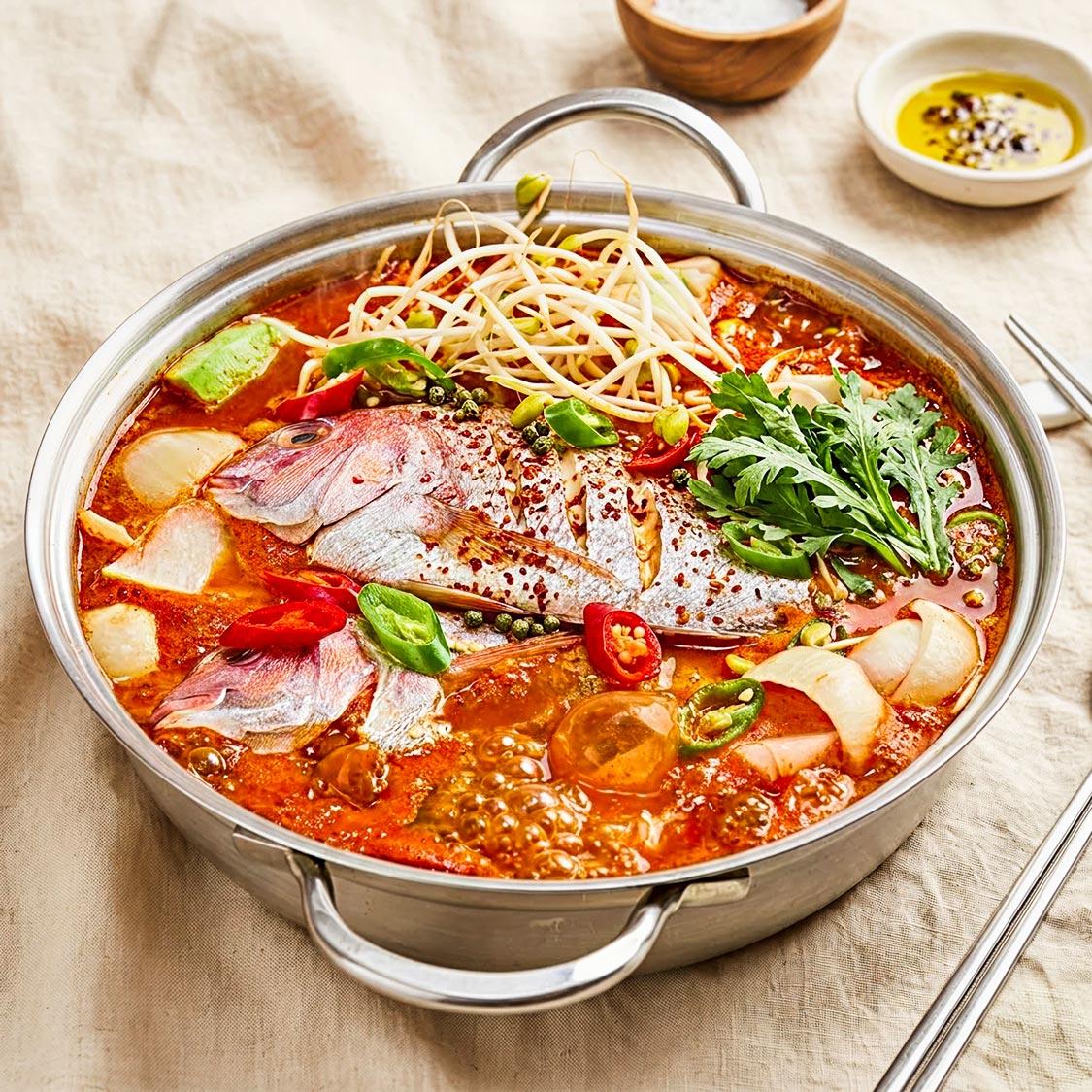 손질 참돔 400g × 3미