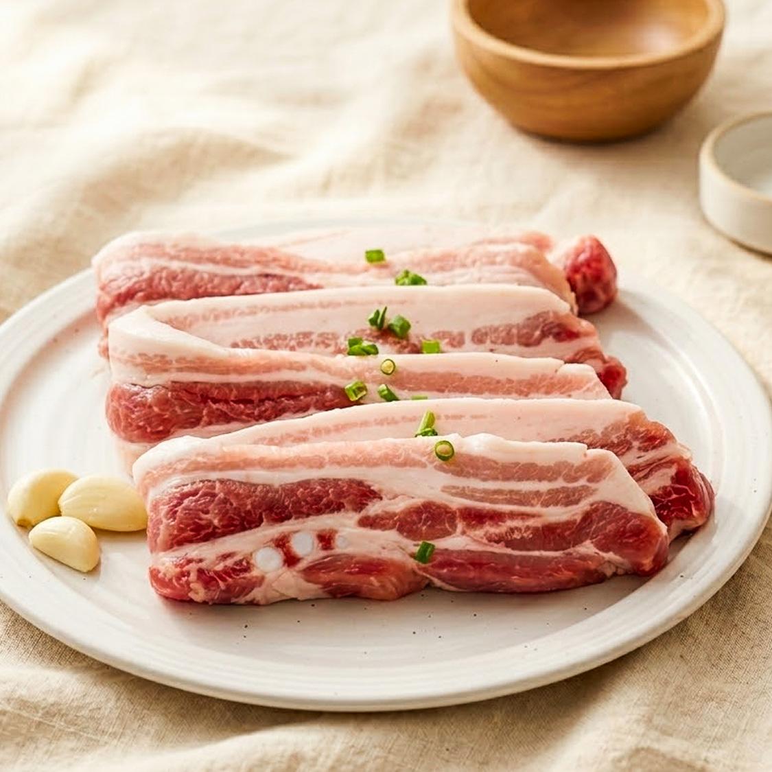 한돈 삼겹살 세트 1.2kg + 300g 추가 증정