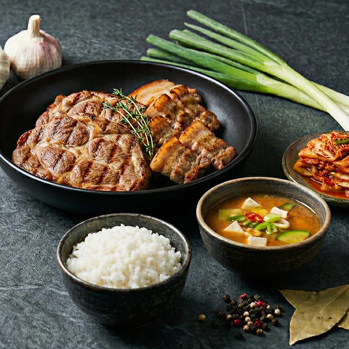 한돈 세트 (삼(오)겹살 1200g + 목살 800g)