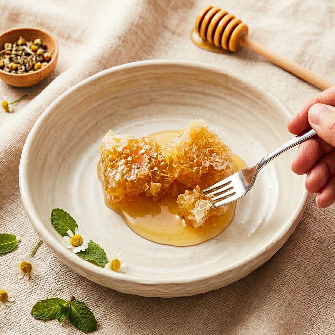 한봉 벌꿀집 500g