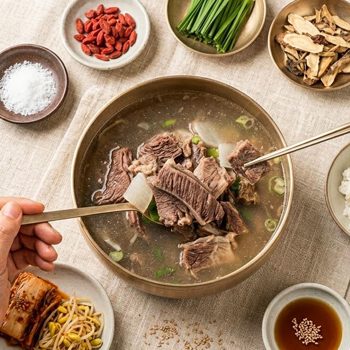 순살한우갈비탕 (700g × 6팩)