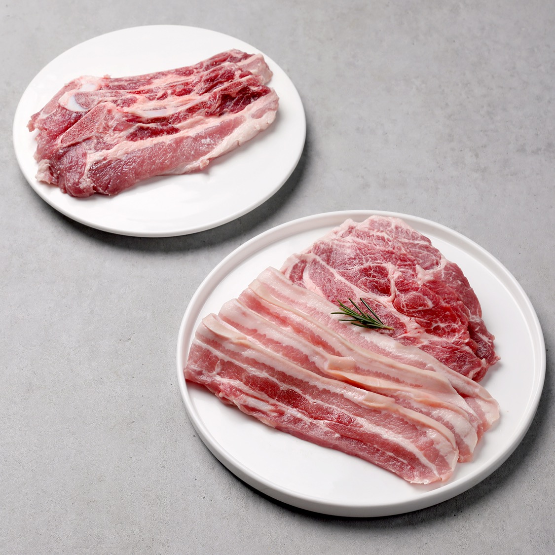 100% 국내산 한돈 세트 (총 1.4kg)