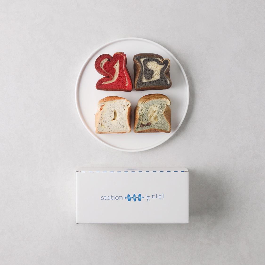 농다리쌀빵 선물세트(4종)