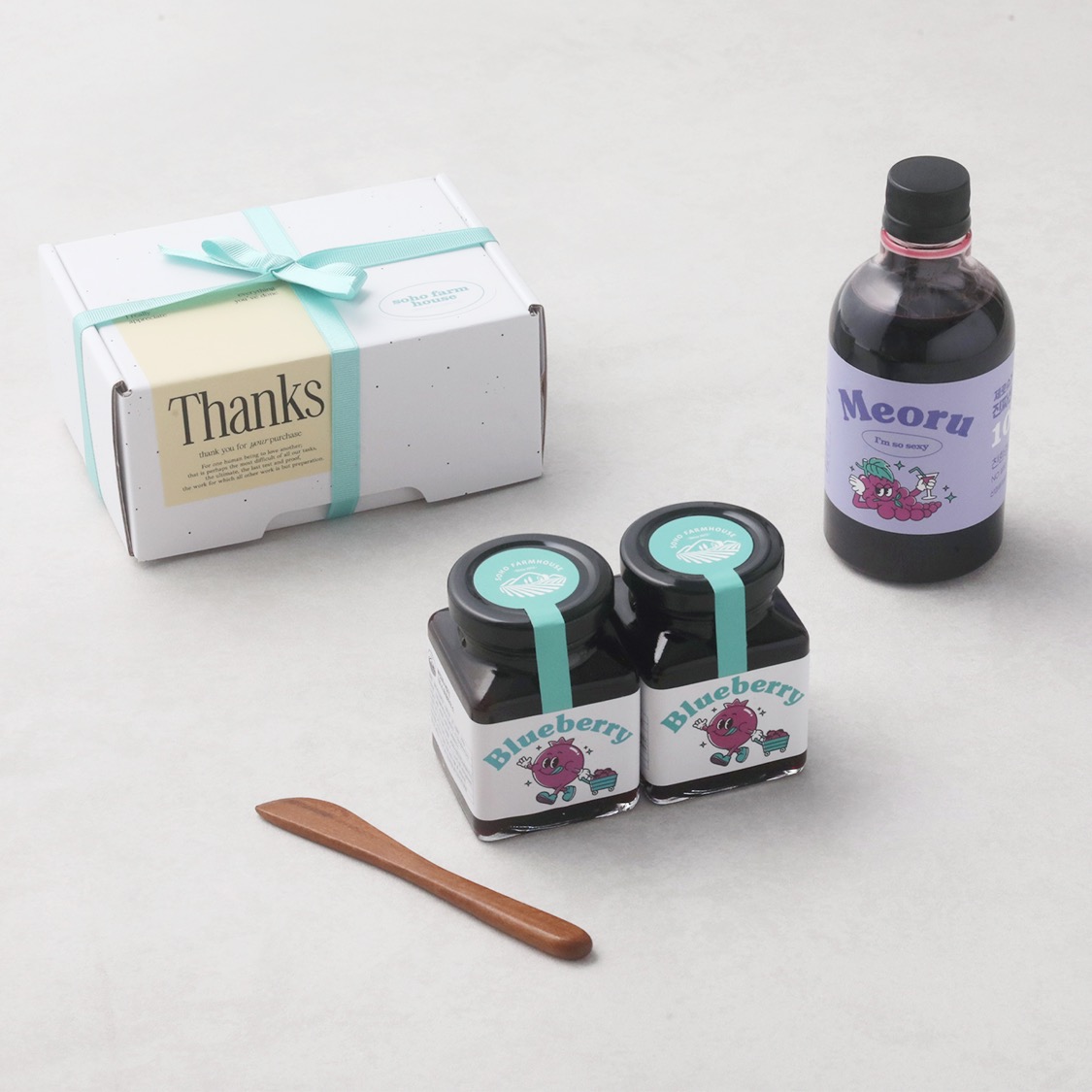 신선한 블루베리 듬뿍 과일수제 블루베리잼세트 200g (2개) + 진짜산머루즙 400ml (1개)